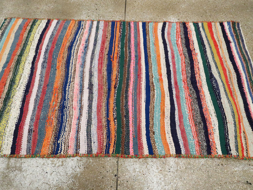 Vintage Persian Flatweave, No.26114 - Gss