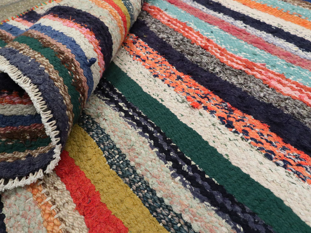 Vintage Persian Flatweave, No.26114 - Gss