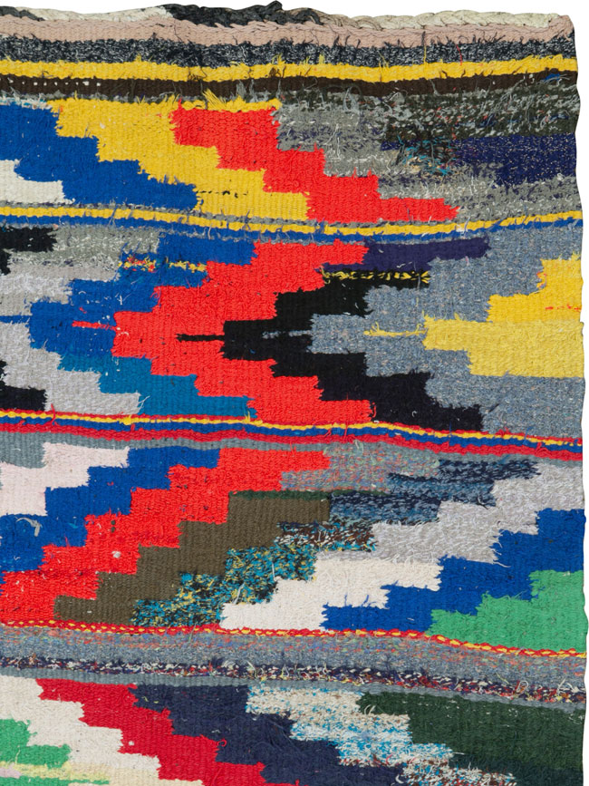 Vintage Persian Flatweave, No.26117 - Gss