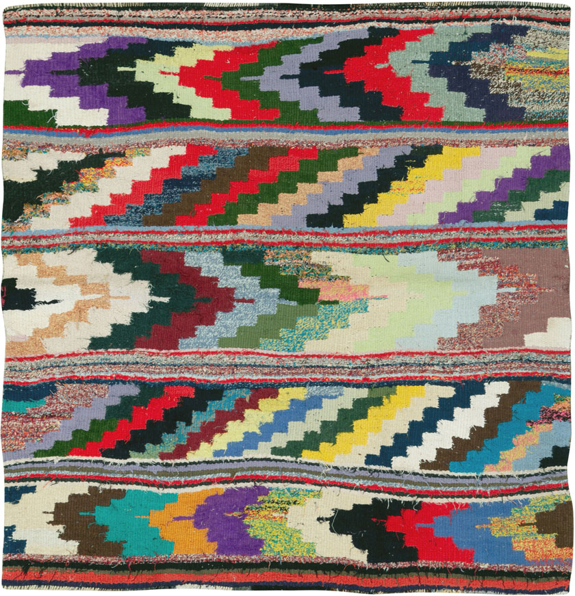 Vintage Persian Flatweave, No.26119 - Gss