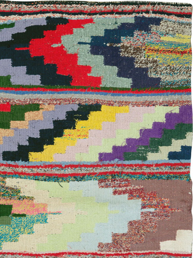 Vintage Persian Flatweave, No.26119 - Gss