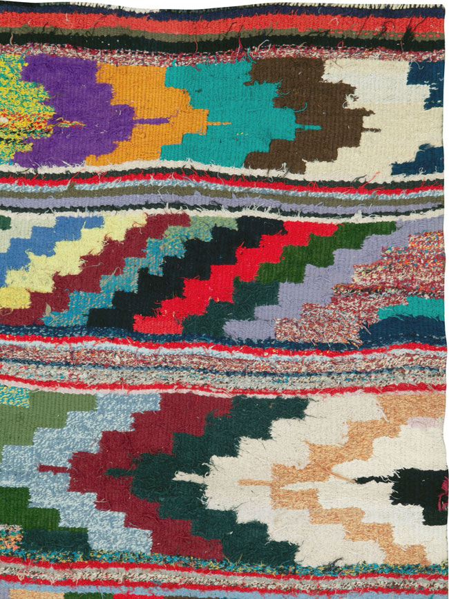 Vintage Persian Flatweave, No.26119 - Gss