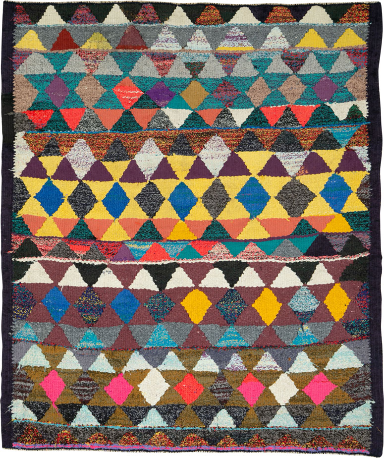 Vintage Persian Flatweave, No.26124 - Gss