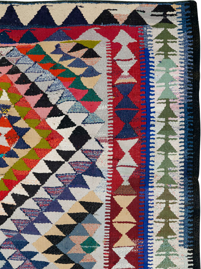 Vintage Persian Flatweave, No.26127 - Gss