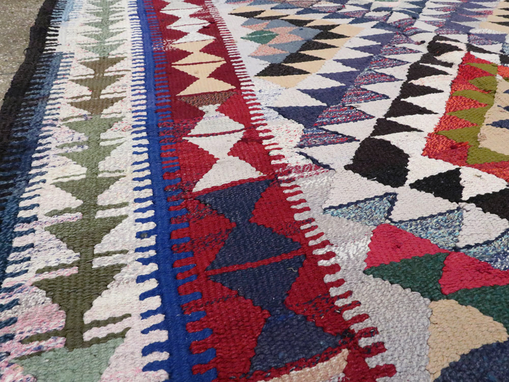 Vintage Persian Flatweave, No.26127 - Gss