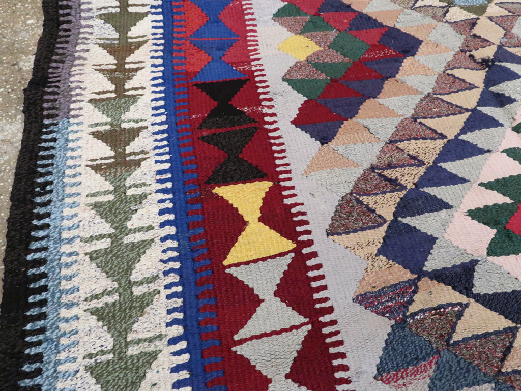 Vintage Persian Flatweave, No.26127 - Gss