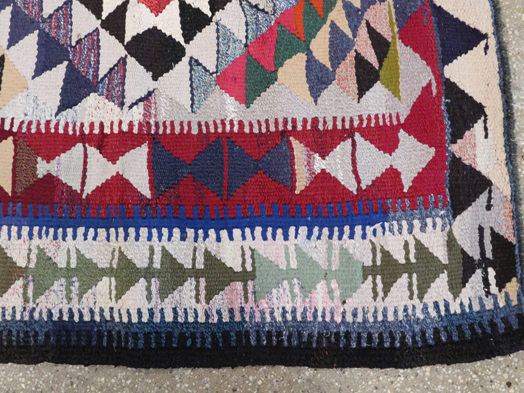 Vintage Persian Flatweave, No.26127 - Gss