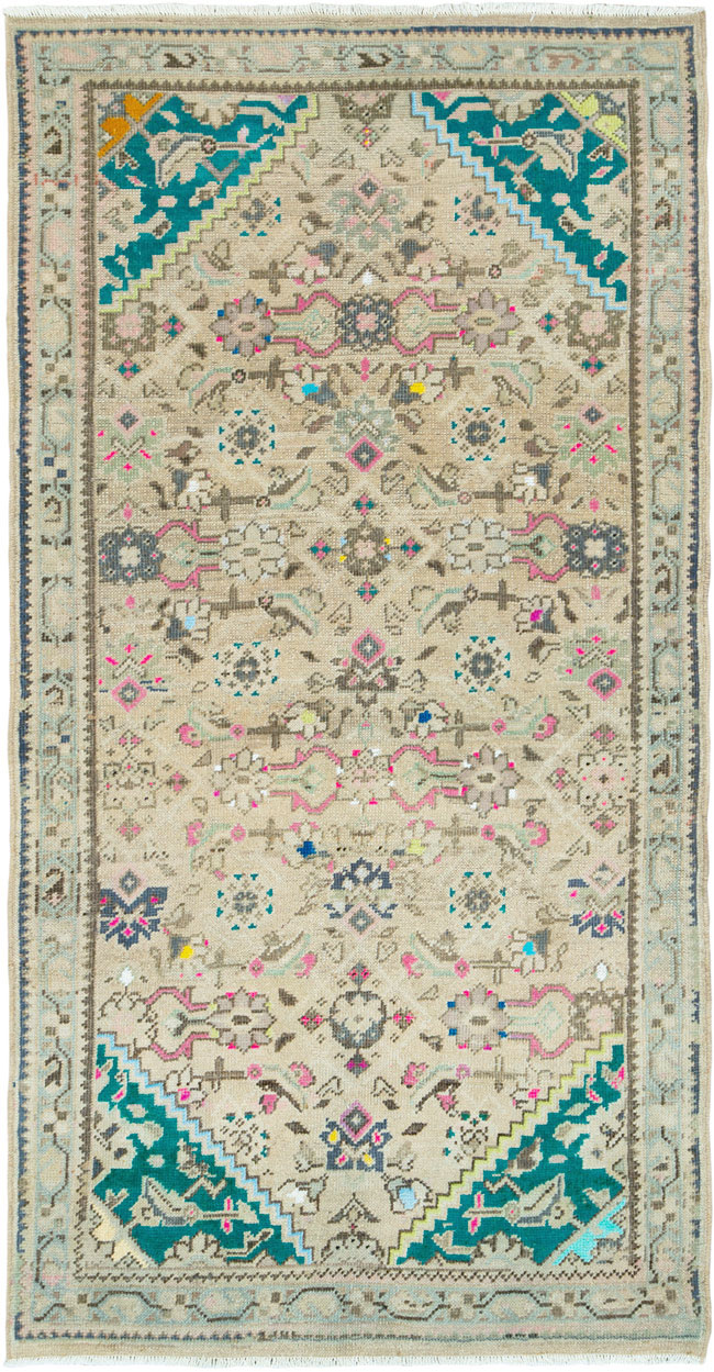 Vintage Persian Hamadan Rug, No.26128 - Gss