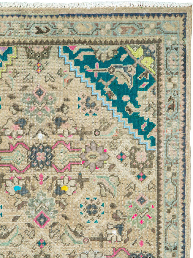 Vintage Persian Hamadan Rug, No.26128 - Gss