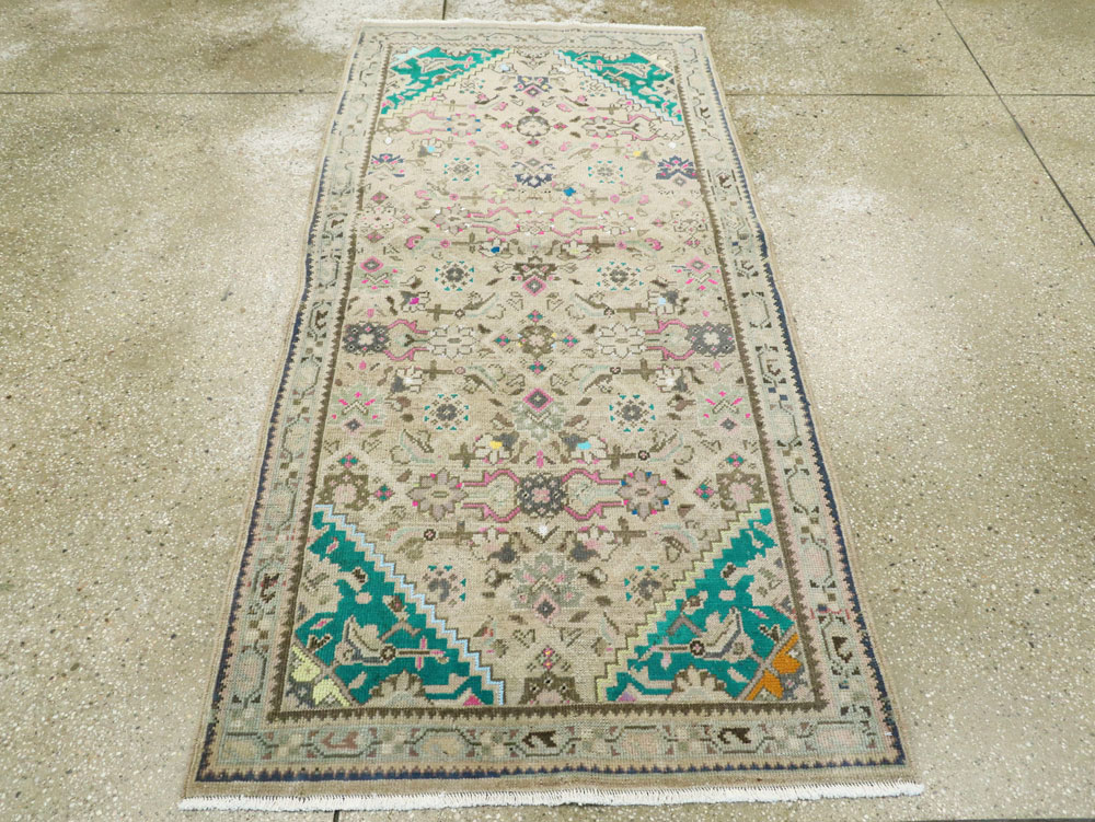 Vintage Persian Hamadan Rug, No.26128 - Gss