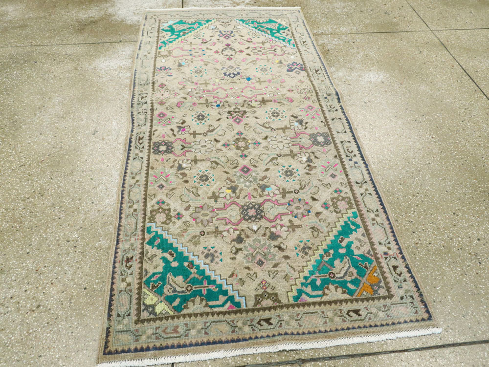 Vintage Persian Hamadan Rug, No.26128 - Gss