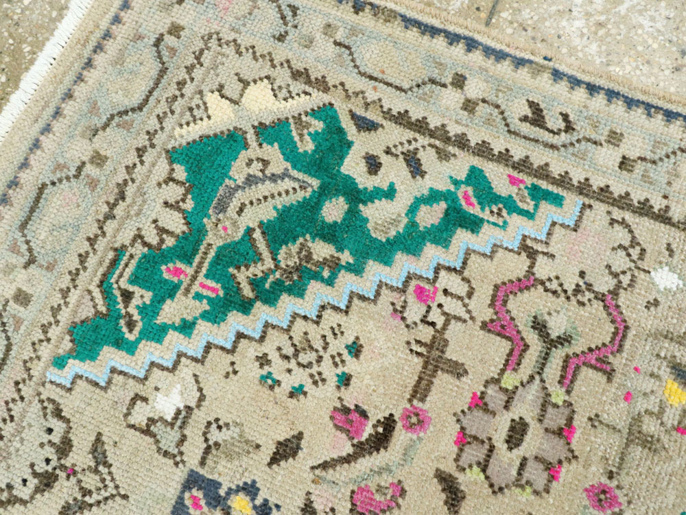 Vintage Persian Hamadan Rug, No.26128 - Gss