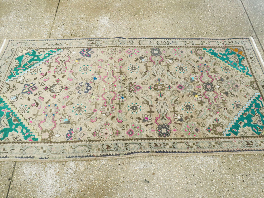 Vintage Persian Hamadan Rug, No.26128 - Gss