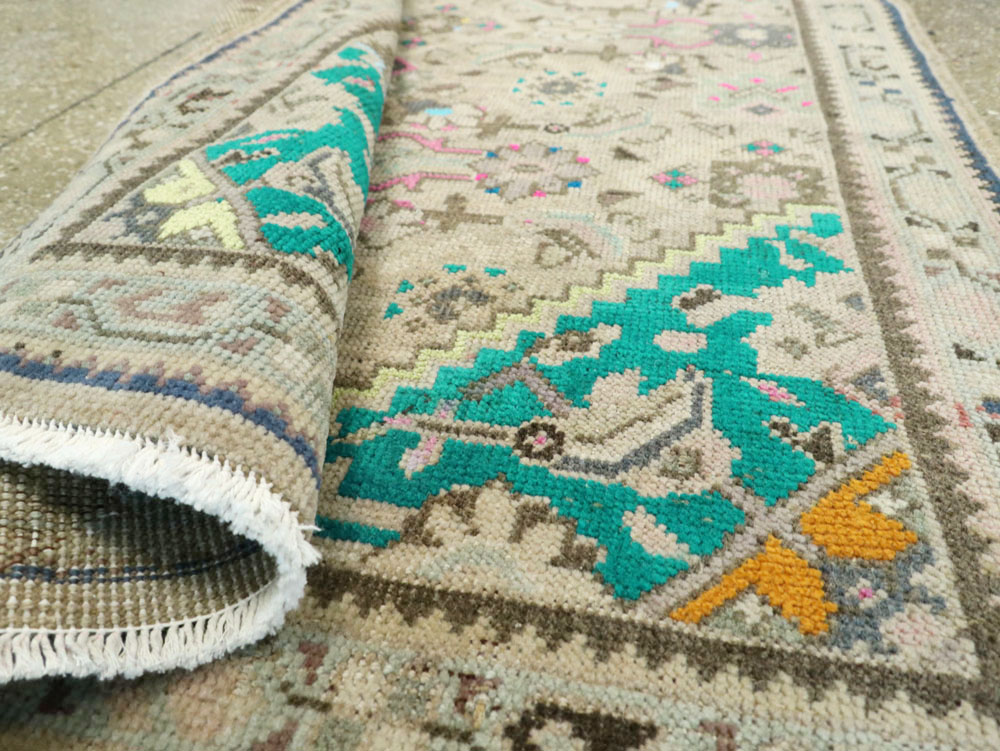 Vintage Persian Hamadan Rug, No.26128 - Gss