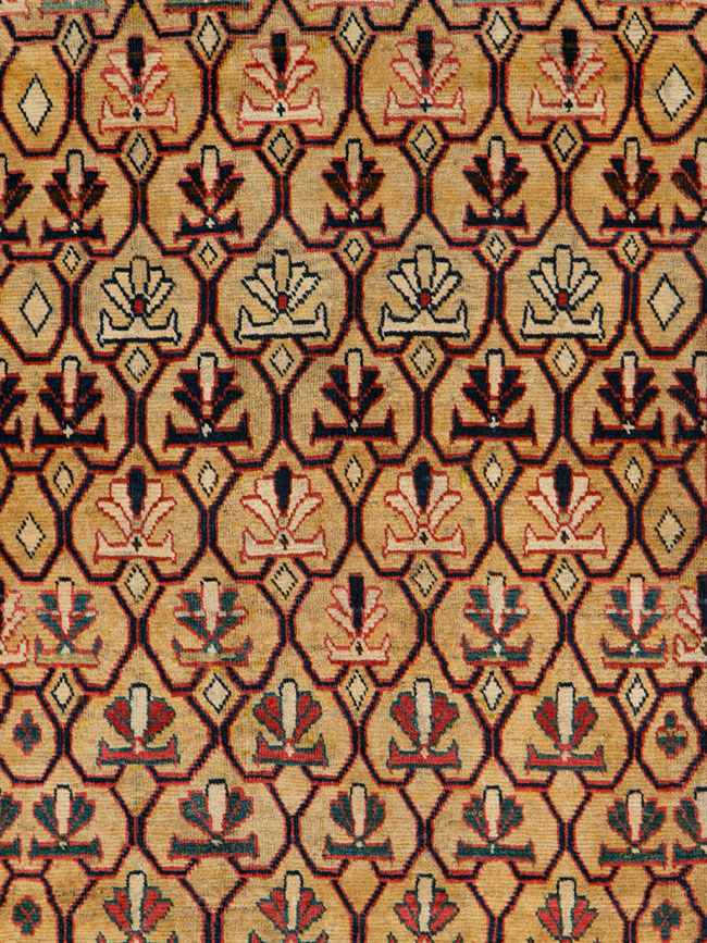 Vintage Persian Fereghan Mahal Rug, No.26129 - Gss