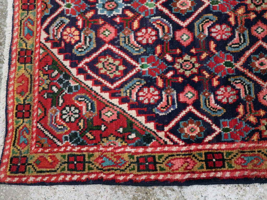 Vintage Persian Mahal Runner, No.26130 - Gss