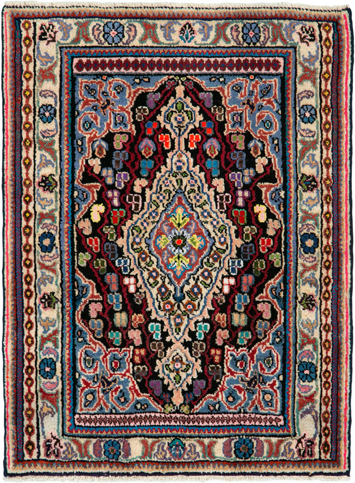 Vintage Persian Hamadan Rug, No.26133 - Gss