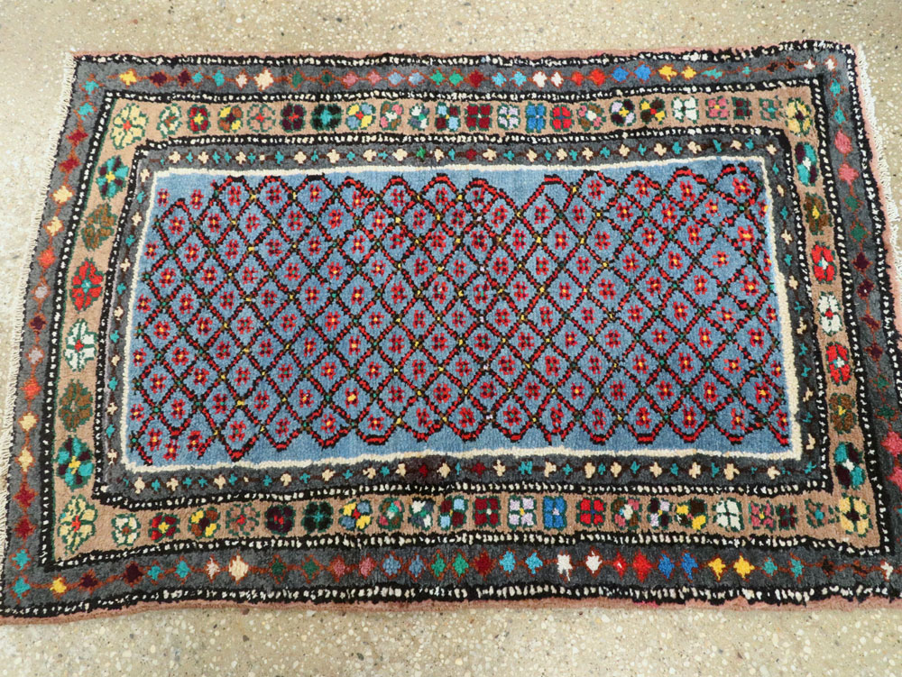Vintage Persian Hamadan Rug, No.26134 - Gss