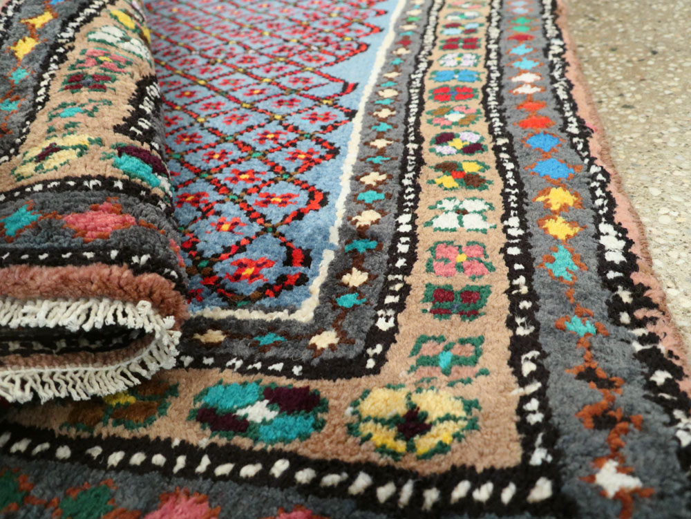 Vintage Persian Hamadan Rug, No.26134 - Gss
