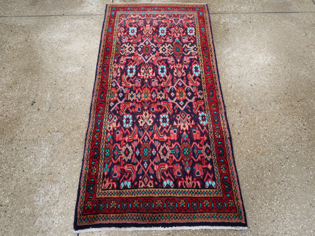 Vintage Persian Hamadan Rug, No.26135 - Gss