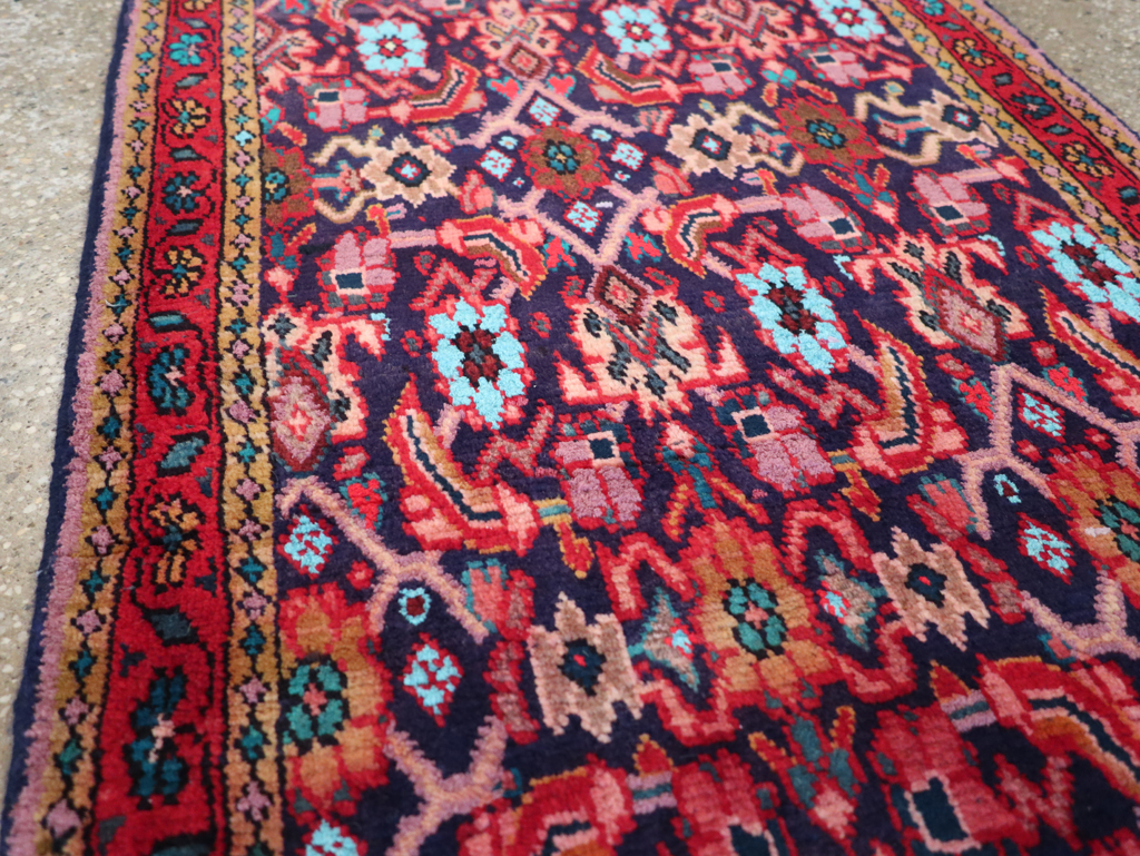 Vintage Persian Hamadan Rug, No.26135 - Gss