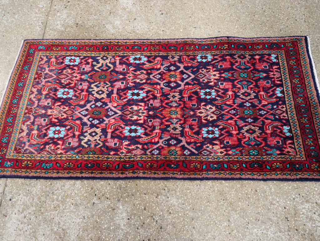 Vintage Persian Hamadan Rug, No.26135 - Gss