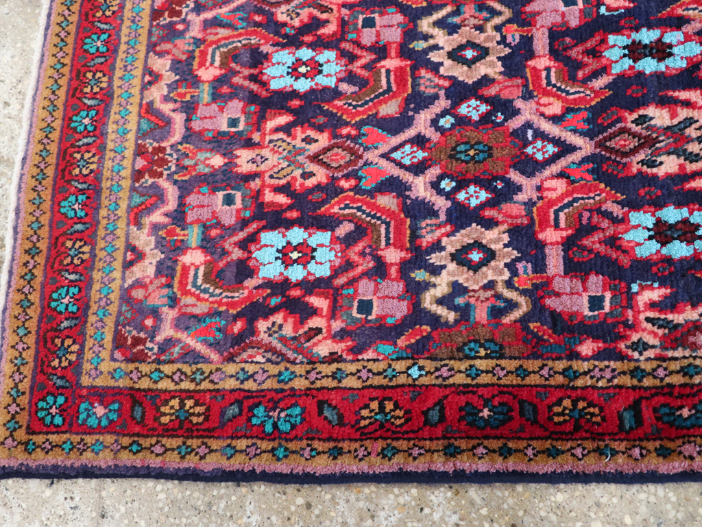 Vintage Persian Hamadan Rug, No.26135 - Gss