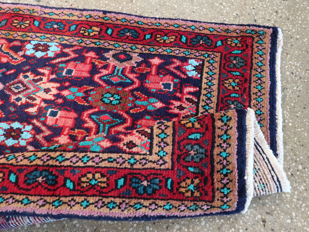 Vintage Persian Hamadan Rug, No.26135 - Gss
