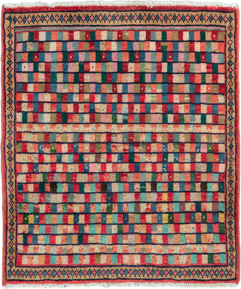 Vintage Persian Mahal Rug, No.26136 - Gss