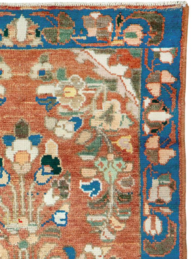 Vintage Persian Hamadan Rug (Pair: 1 of 2), No.26138 - Gss