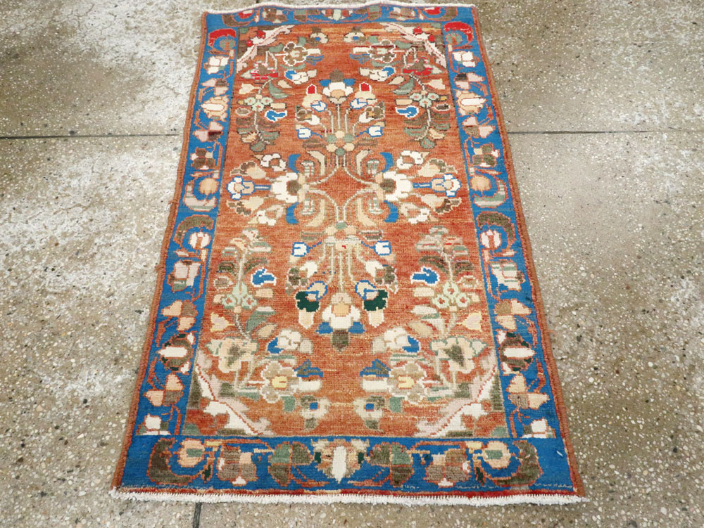 Vintage Persian Hamadan Rug (Pair: 1 of 2), No.26138 - Gss