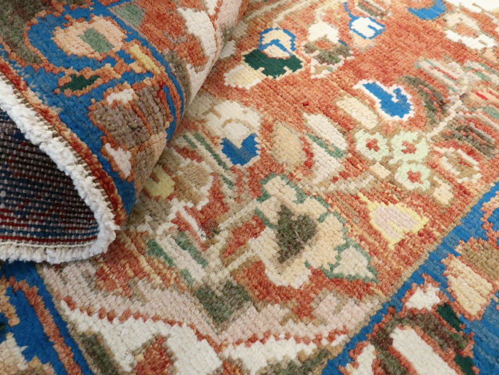 Vintage Persian Hamadan Rug (Pair: 1 of 2), No.26138 - Gss