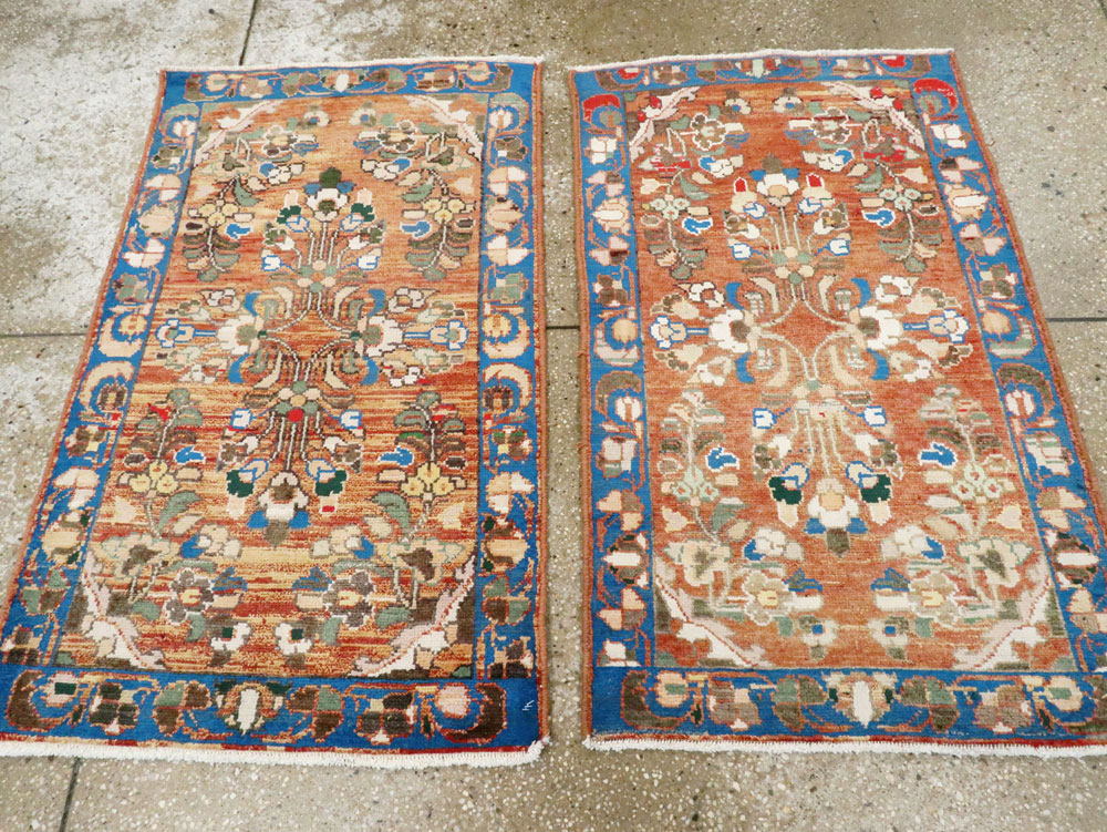 Vintage Persian Hamadan Rug (Pair: 1 of 2), No.26138 - Gss