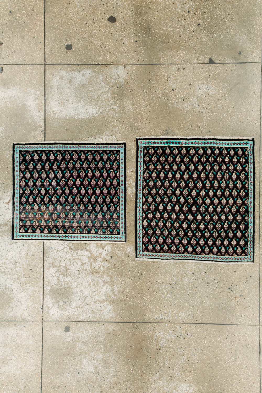 Vintage Persian Hamadan Rug (Pair: 1 of 2), No.26147 - Gss