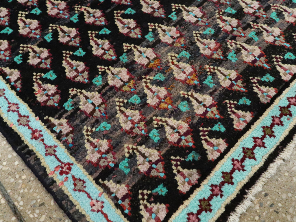 Vintage Persian Hamadan Rug (Pair: 2 of 2), No.26148 - Gss
