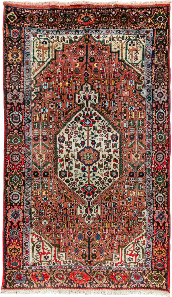 Vintage Persian Hamadan Rug, No.26149 - Gss