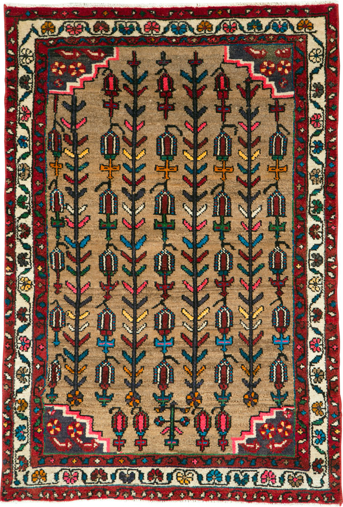 Vintage Persian Hamadan Rug, No.26150 - Gss
