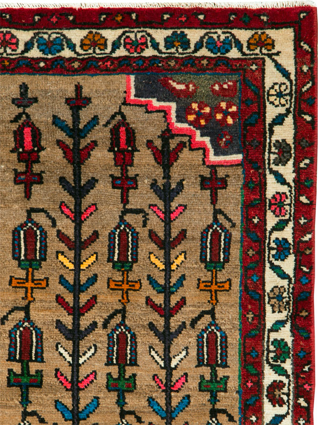 Vintage Persian Hamadan Rug, No.26150 - Gss