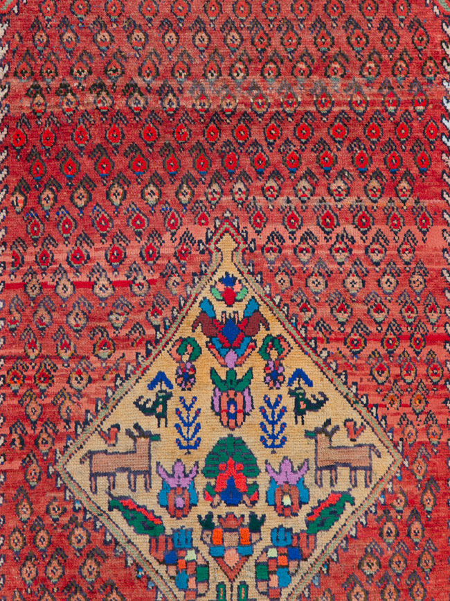 Vintage Persian Malayer Rug, No.26158 - Gss