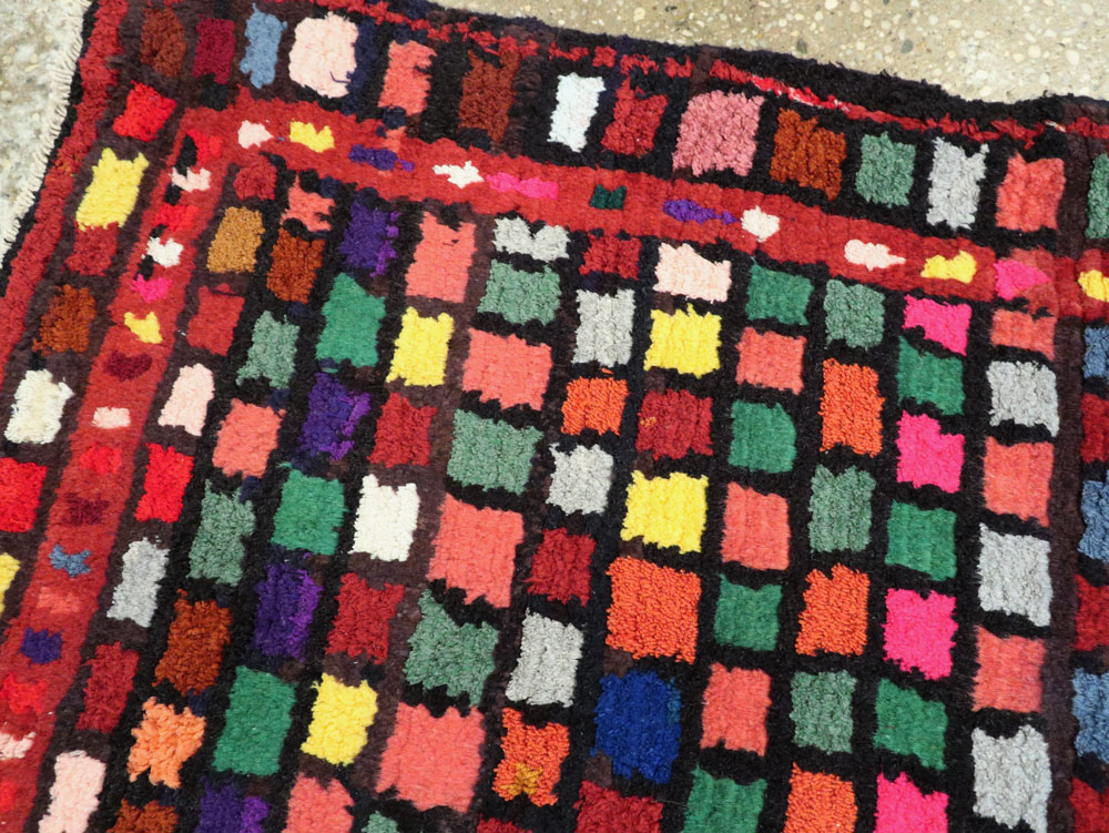 Vintage Persian Mahal Rug, No.26160 - Gss