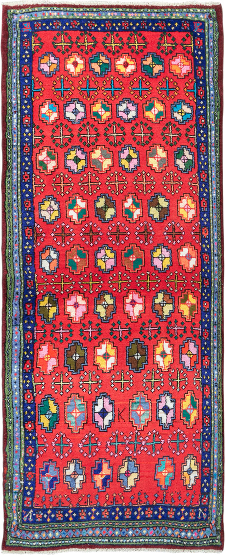 Vintage Persian Hamadan Rug, No.26162 - Gss
