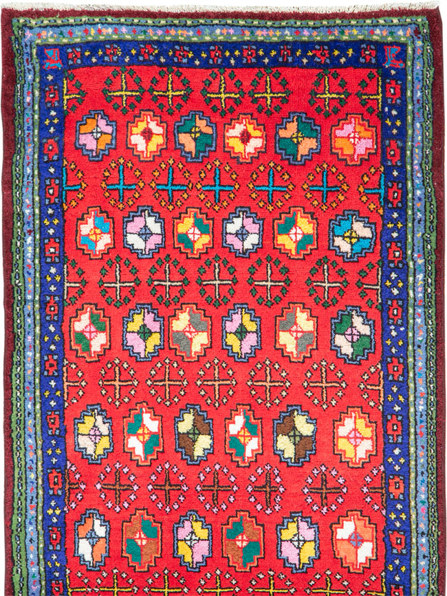 Vintage Persian Hamadan Rug, No.26162 - Gss