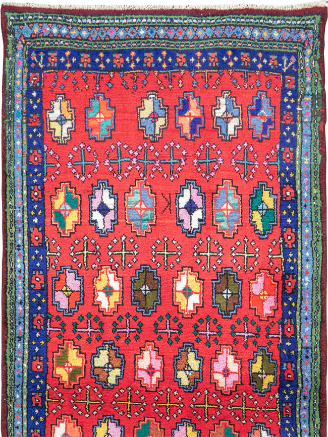 Vintage Persian Hamadan Rug, No.26162 - Gss
