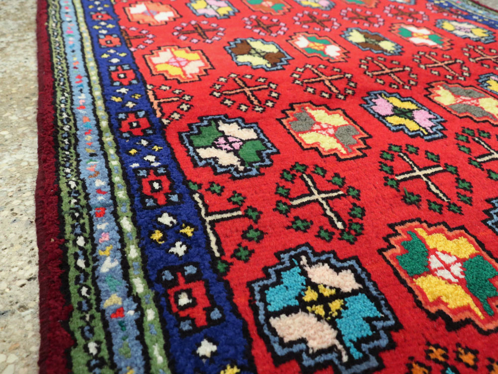 Vintage Persian Hamadan Rug, No.26162 - Gss
