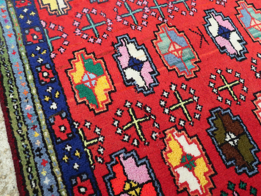 Vintage Persian Hamadan Rug, No.26162 - Gss