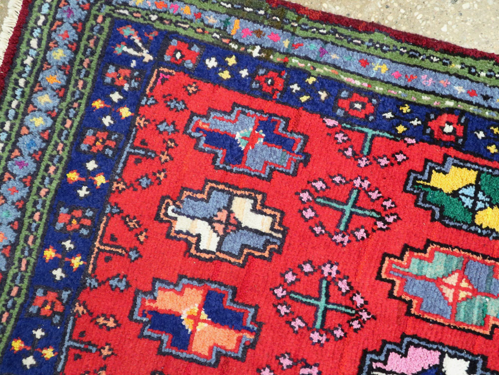 Vintage Persian Hamadan Rug, No.26162 - Gss