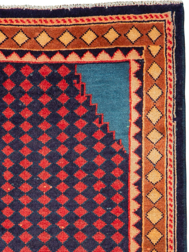 Vintage Persian Mahal Rug, No.26163 - Gss