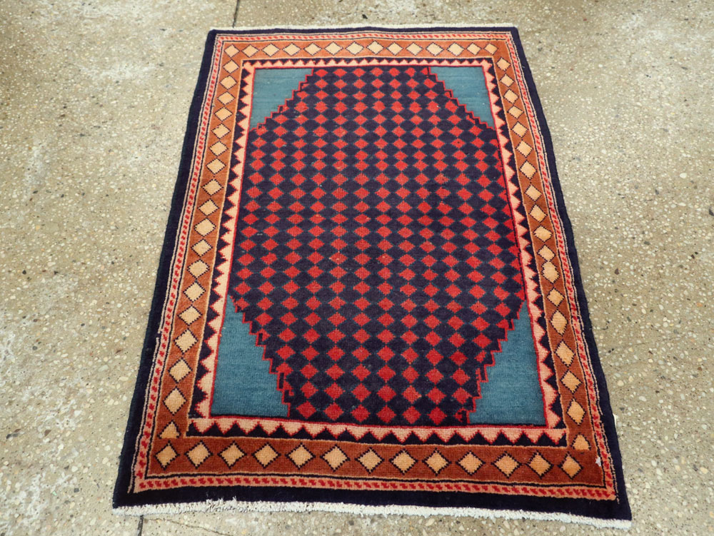Vintage Persian Mahal Rug, No.26163 - Gss
