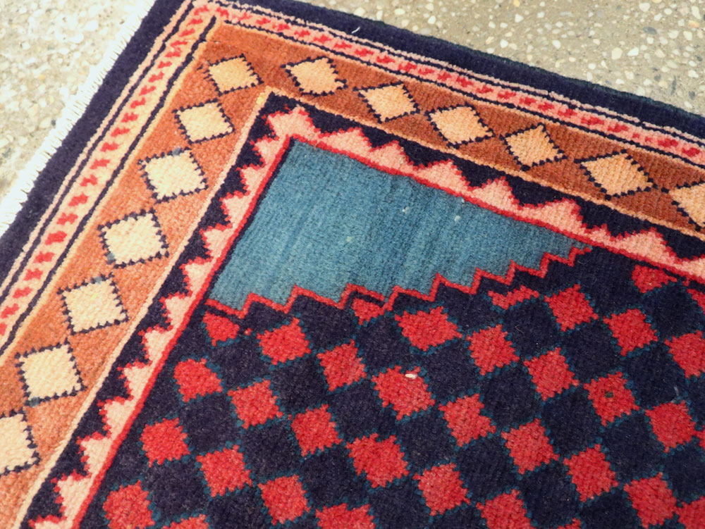 Vintage Persian Mahal Rug, No.26163 - Gss