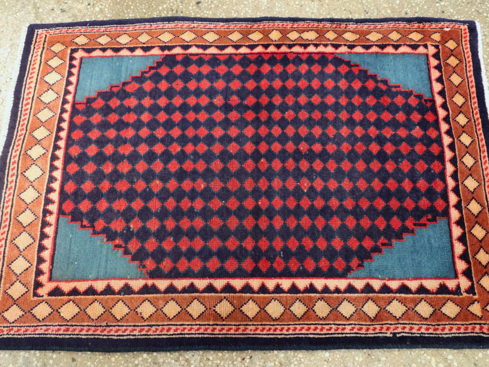 Vintage Persian Mahal Rug, No.26163 - Gss